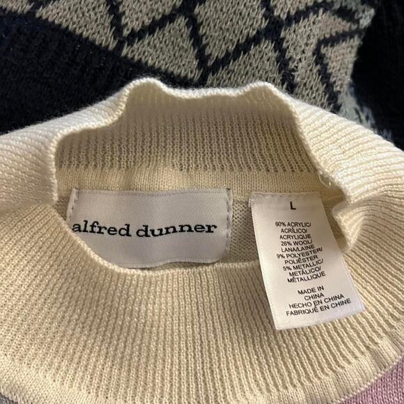 Vintage Alfred Dunner Embroidered Pullover Sweater - Picture 5 of 7